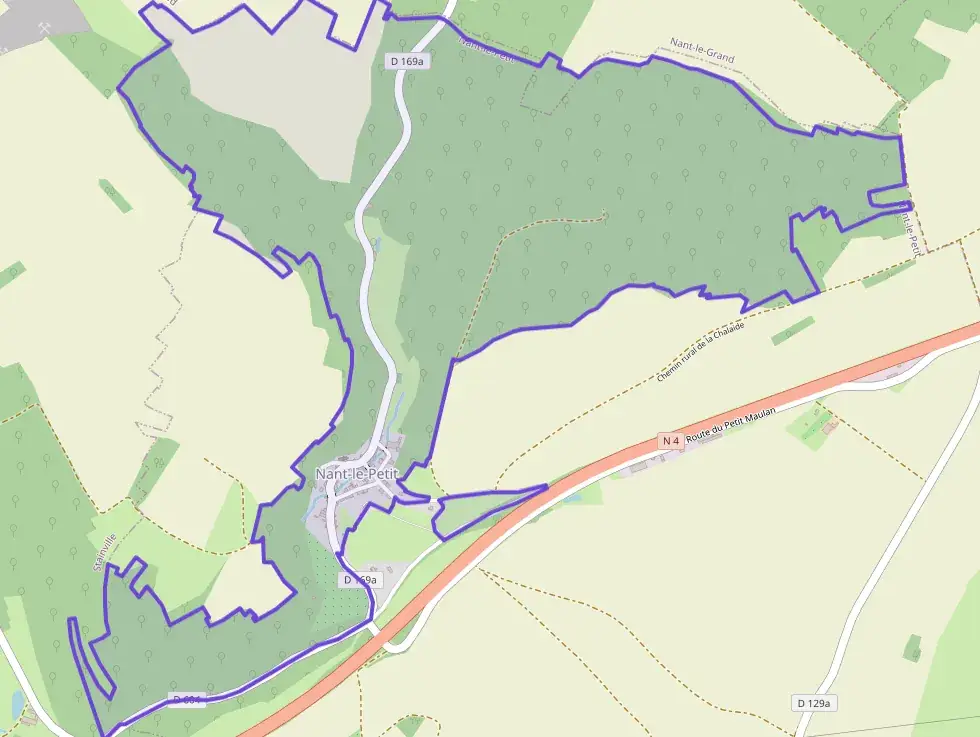 Maison 55 m² quatre pièces à vendre à Nant-le-Petit