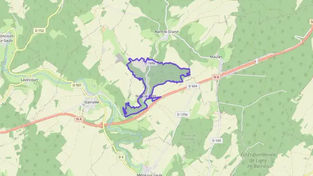 Maison 55 m² quatre pièces à vendre à Nant-le-Petit