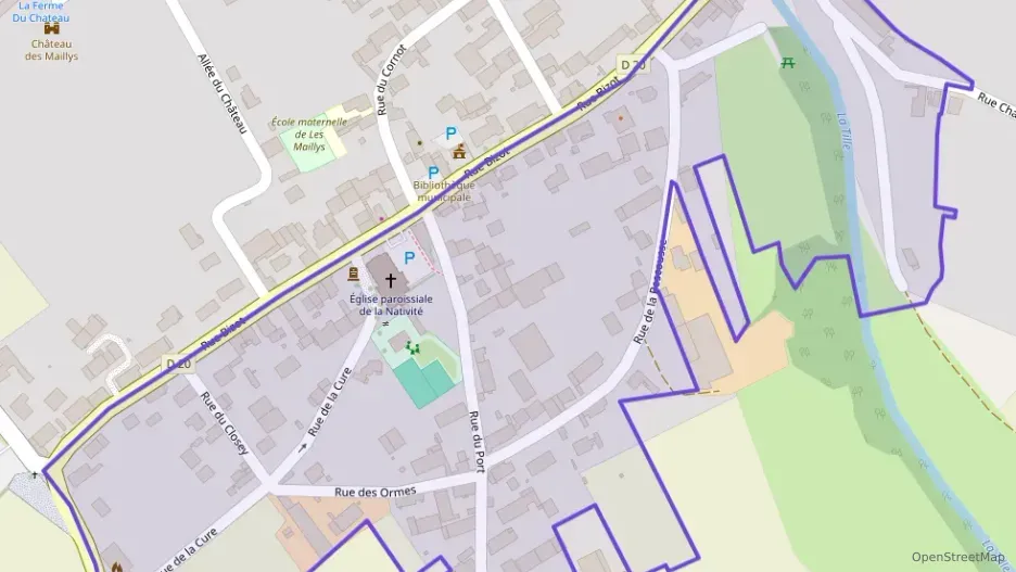 Maison 71 m² quatre pièces à vendre à Les Maillys