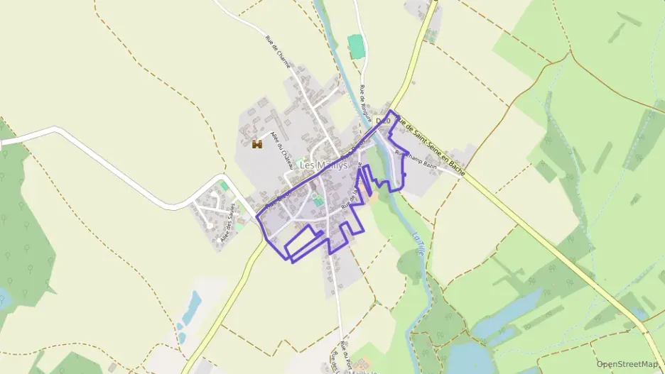 Maison 71 m² quatre pièces à vendre à Les Maillys