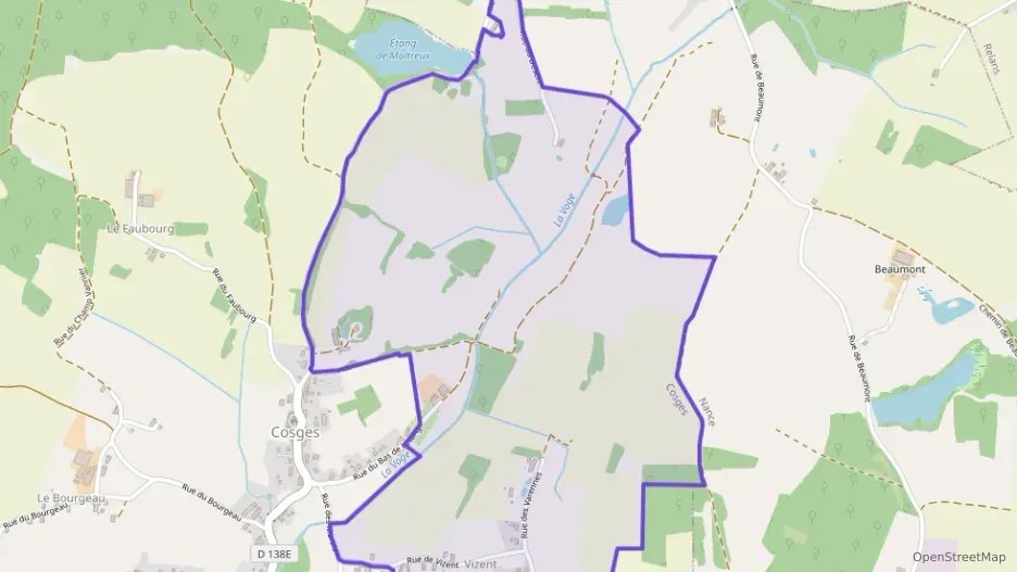 Maison 105 m² quatre pièces à vendre à Cosges