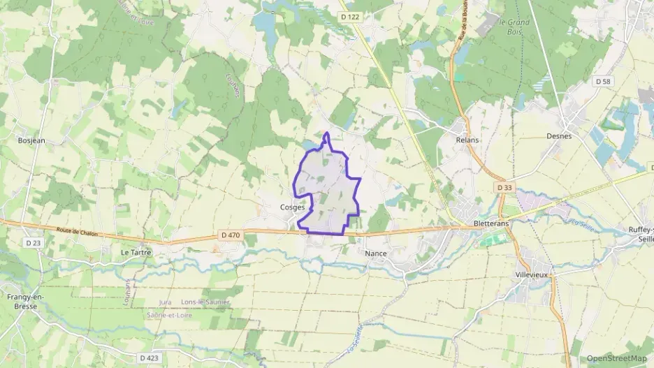 Maison 105 m² quatre pièces à vendre à Cosges