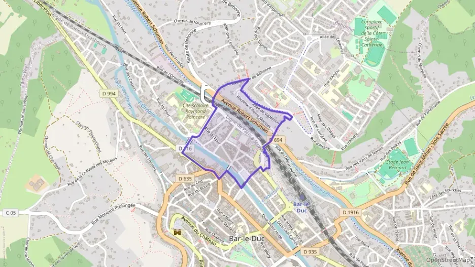 Maison 130 m² six pièces à vendre à Bar-le-Duc Maison 130 m² six pièces à vendre à Bar-le-Duc