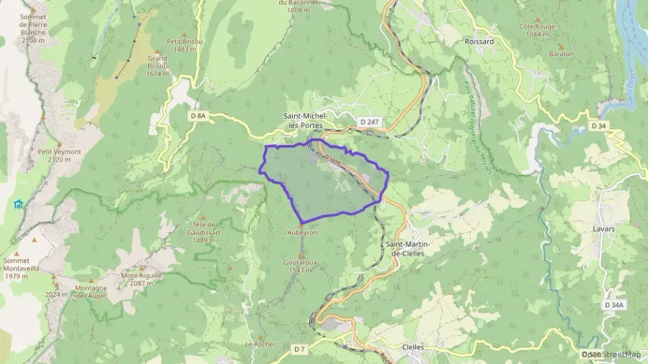 Maison 70 m² deux pieces à vendre à Saint-Michel-les-Portes Maison 70 m² deux pieces à vendre à Saint-Michel-les-Portes