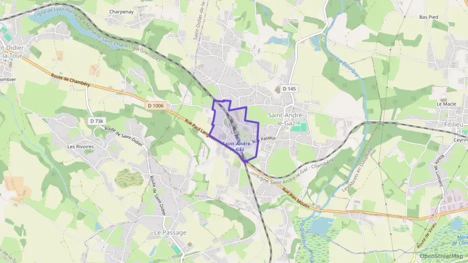Maison 94 m² quatre pièces à vendre à Saint-André-le-Gaz Maison 94 m² quatre pièces à vendre à Saint-André-le-Gaz