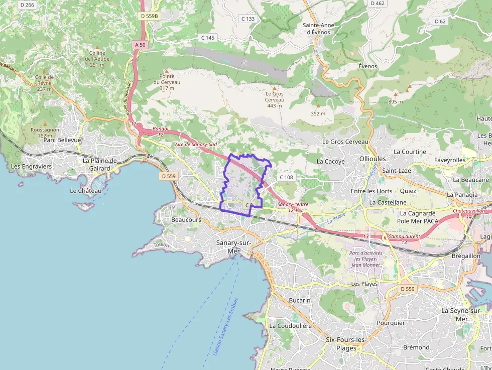 Maison 185 m² quatre pièces à vendre à Sanary-sur-Mer