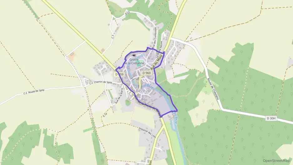 Maison 60 m² trois pièces à vendre à Bèze Maison 60 m² trois pièces à vendre à Bèze