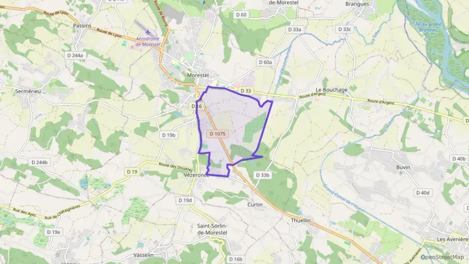 Maison 90 m² trois pièces à vendre à Vézeronce-Curtin