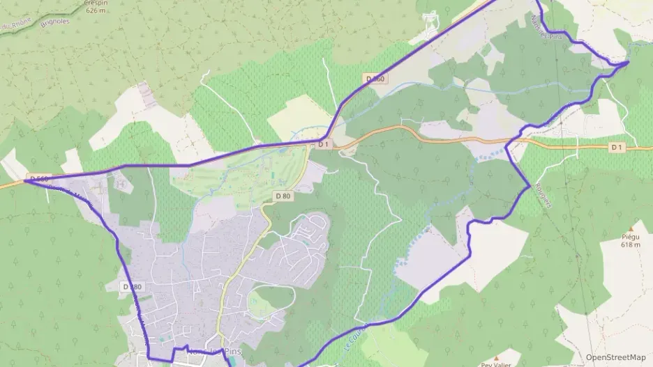 Maison 96 m² quatre pièces à vendre à Nans-les-Pins