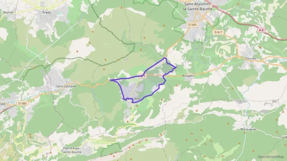 Maison 96 m² quatre pièces à vendre à Nans-les-Pins