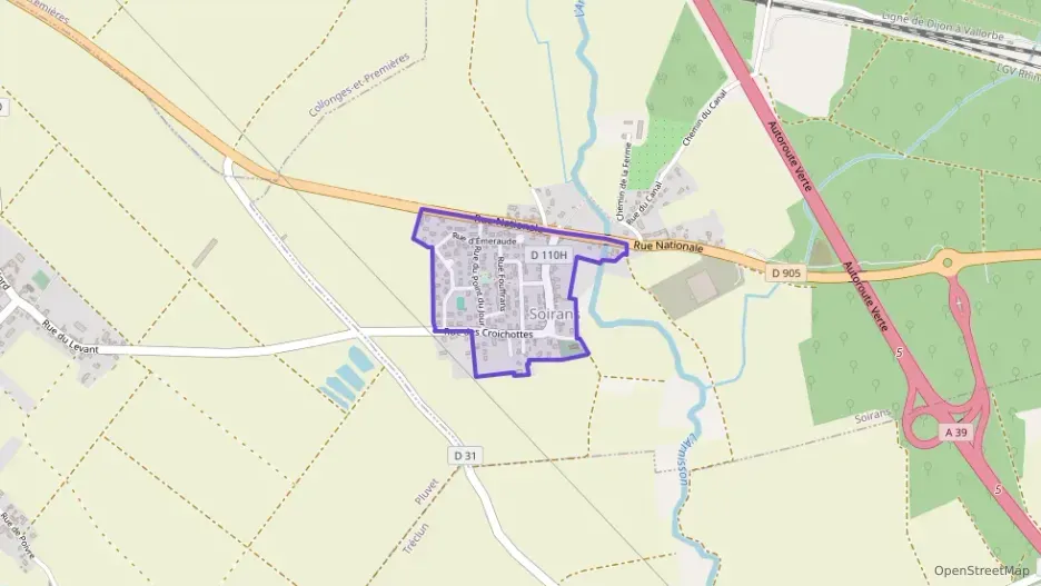 Maison 124 m² six pièces à vendre à Soirans