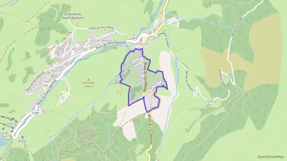 Maison 82 m² quatre pièces à vendre à Gresse-en-Vercors