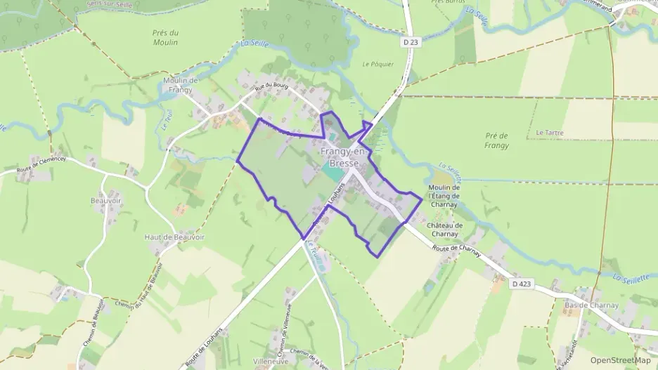 Maison 72 m² quatre pièces à vendre à Frangy-en-Bresse