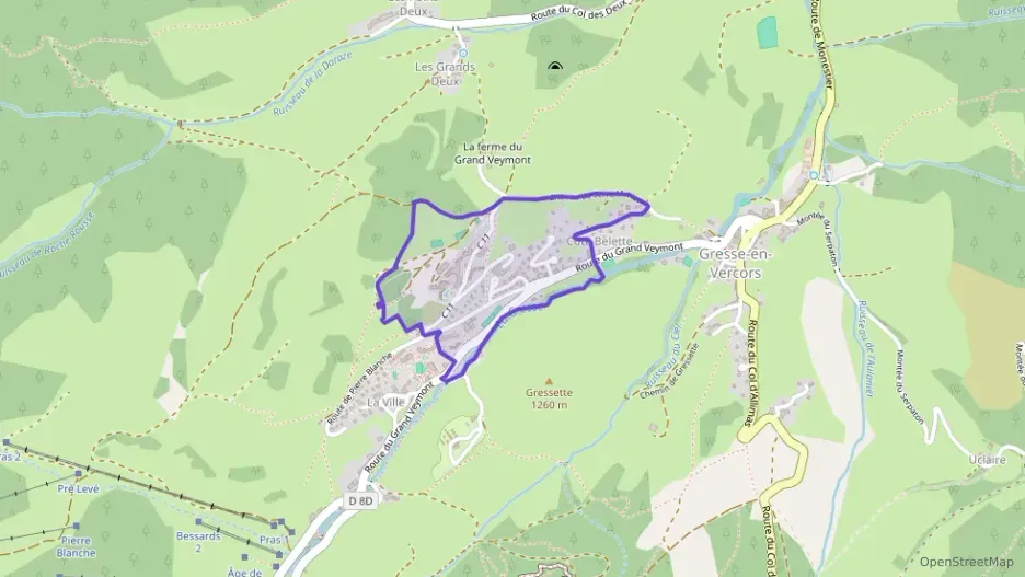 Maison 165 m² six pièces à vendre à Gresse-en-Vercors Maison 165 m² six pièces à vendre à Gresse-en-Vercors