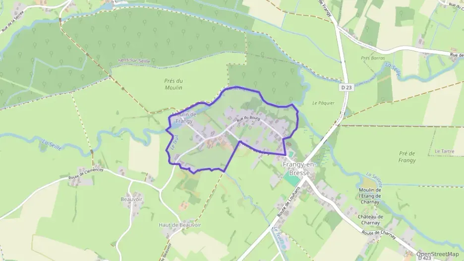 Maison 93 m² trois pièces à vendre à Frangy-en-Bresse