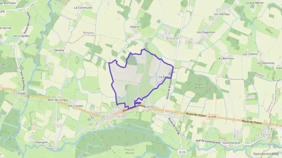 Maison 96 m² quatre pièces à vendre à Sens-sur-Seille