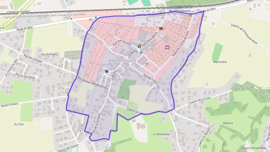 Maison 98 m² quatre pièces à vendre à Beaucroissant Maison 98 m² quatre pièces à vendre à Beaucroissant