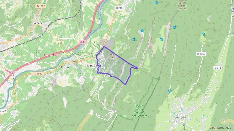 Maison 93 m² quatre pièces à vendre à Saint-Gervais