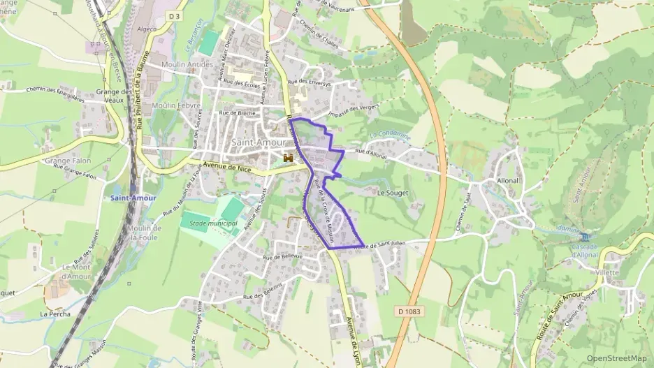 Maison 102 m² quatre pièces à vendre à Saint-Amour