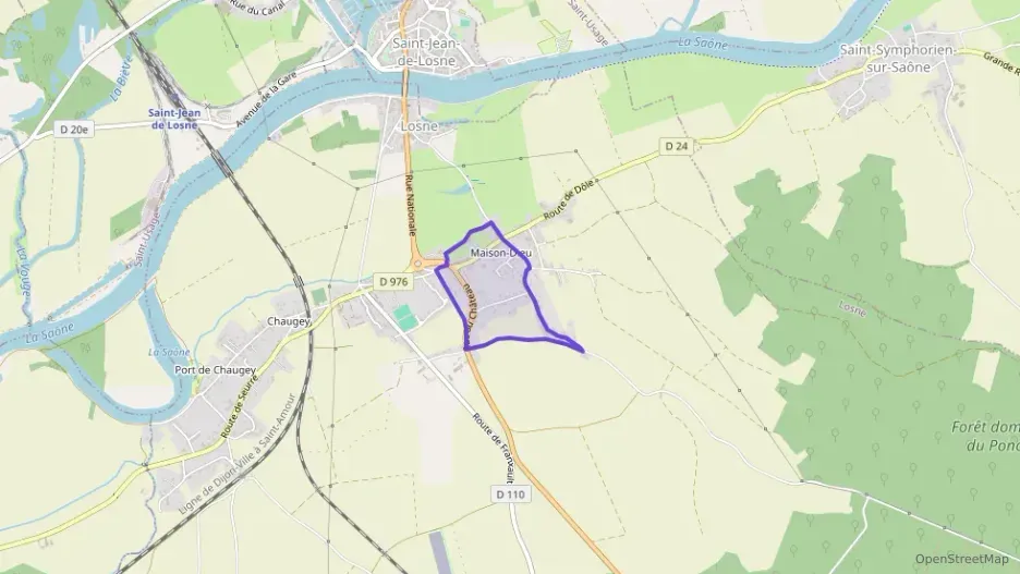 Maison 113 m² quatre pièces à vendre à Losne