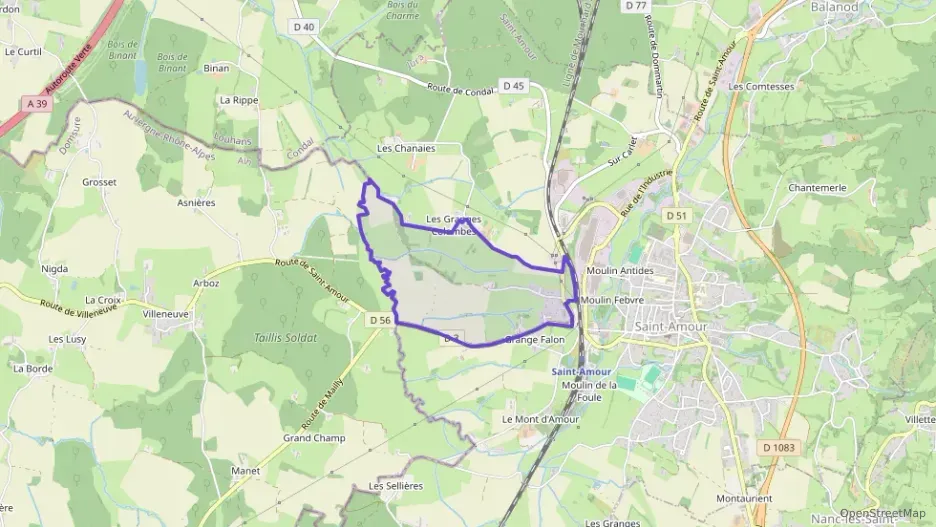 Maison 135 m² six pièces à vendre à Saint-Amour