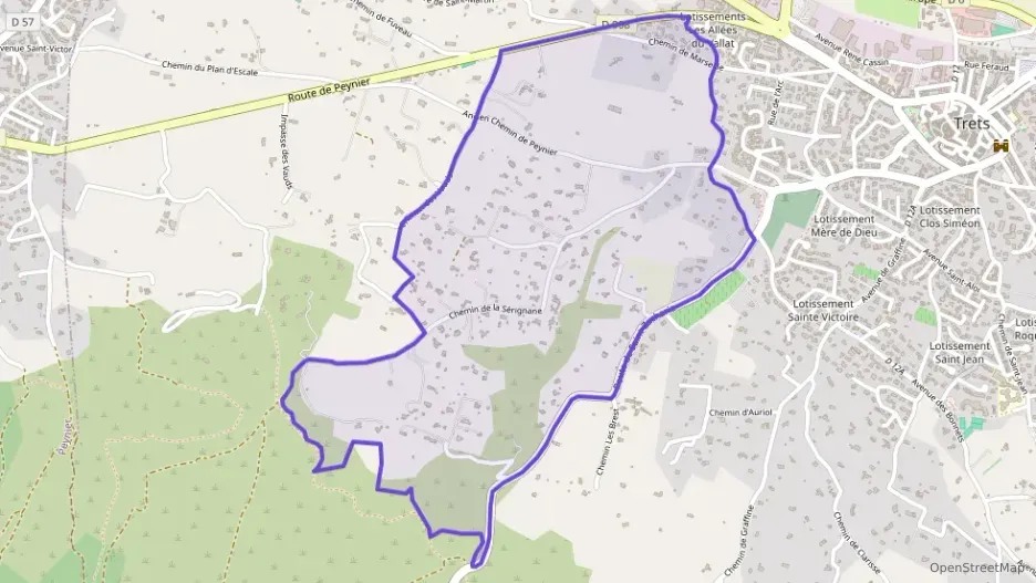 Maison 88 m² quatre pièces à vendre à Trets