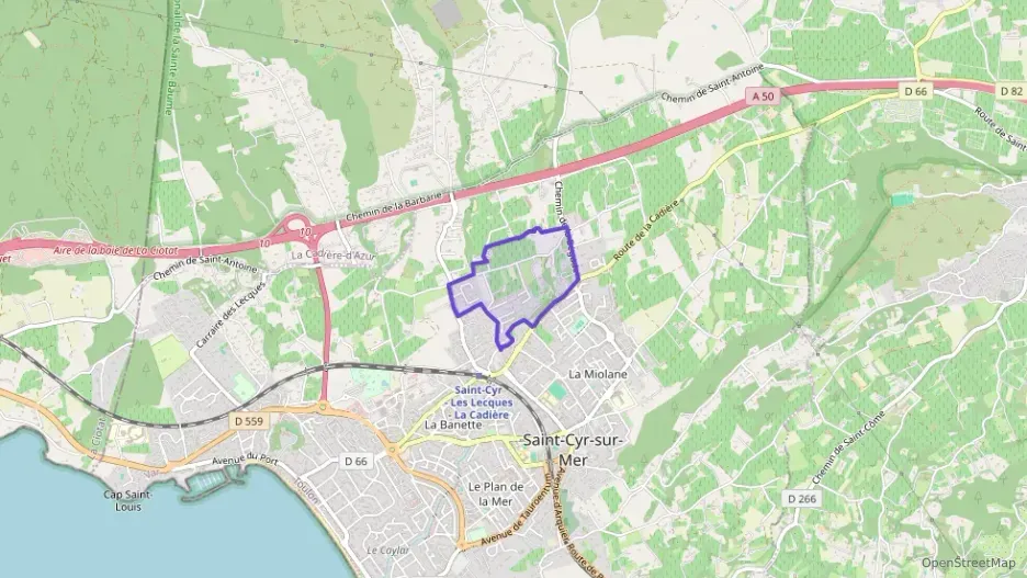 Maison 48 m² trois pièces à vendre à Saint-Cyr-sur-Mer