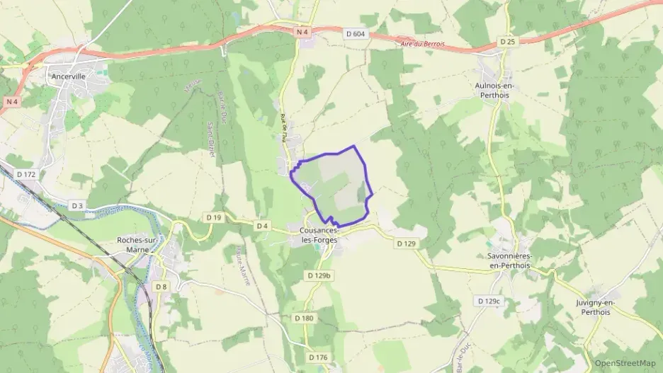 Maison 124 m² six pièces à vendre à Cousances-les-Forges