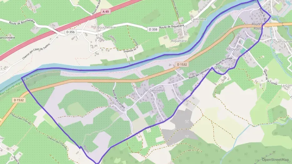 Maison 100 m² cinq pièces à vendre à Rovon Maison 100 m² cinq pièces à vendre à Rovon