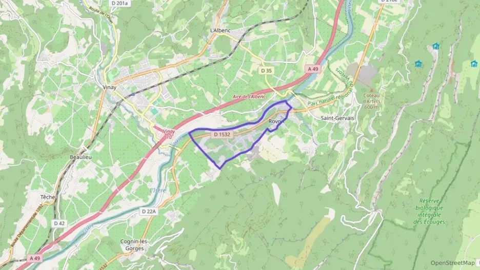 Maison 100 m² cinq pièces à vendre à Rovon Maison 100 m² cinq pièces à vendre à Rovon