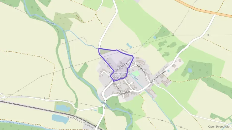 Maison 68 m² trois pièces à vendre à Neuville-sur-Ornain