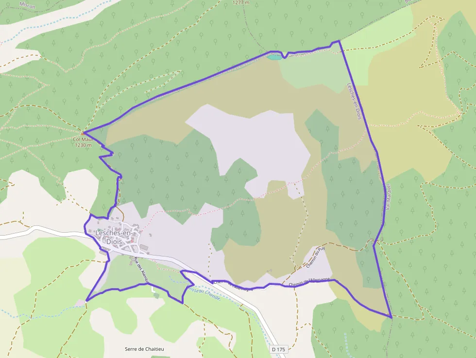 Maison 40 m² deux pieces à vendre à Lesches-en-Diois