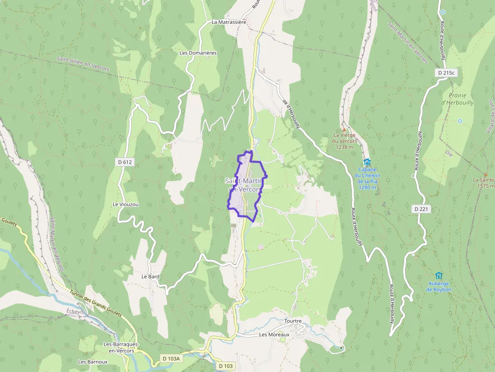 Maison 124 m² quatre pièces à vendre à Saint-Martin-en-Vercors