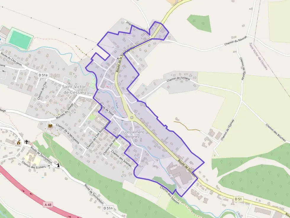 Maison 113 m² quatre pièces à vendre à Saint-Victor-de-Cessieu