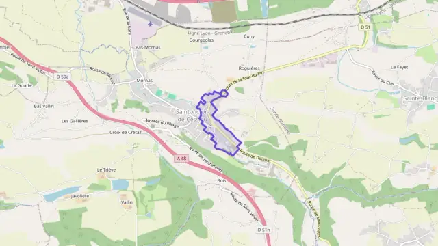 Maison 113 m² quatre pièces à vendre à Saint-Victor-de-Cessieu