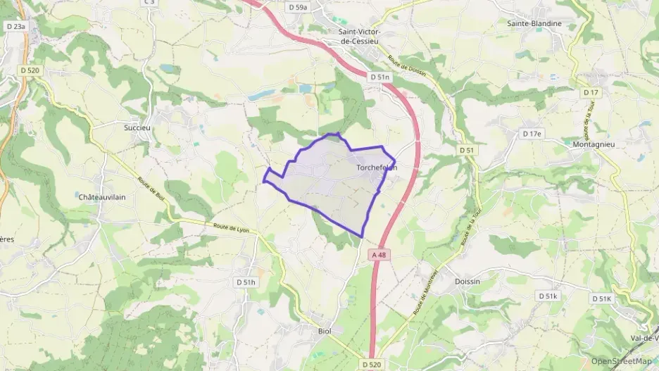 Maison 71 m² trois pièces à vendre à Torchefelon