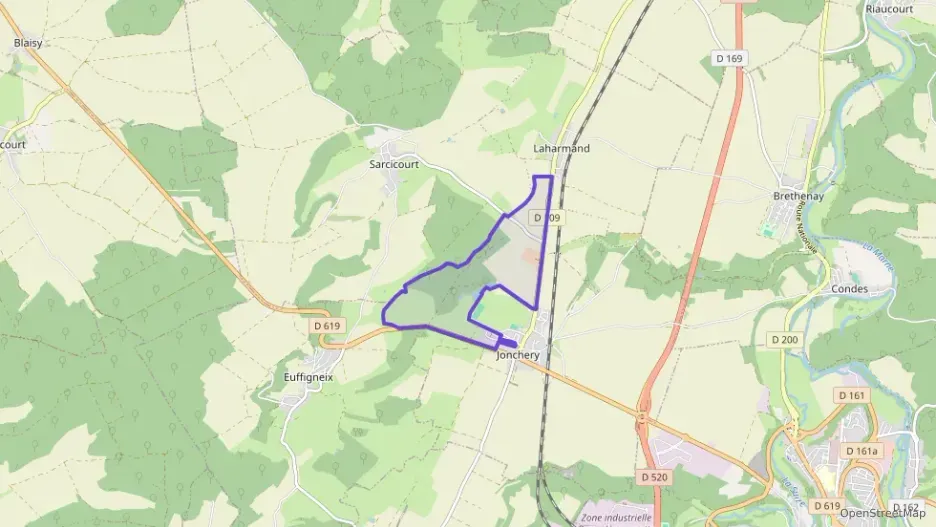 Maison 109 m² quatre pièces à vendre à Jonchery Maison 109 m² quatre pièces à vendre à Jonchery