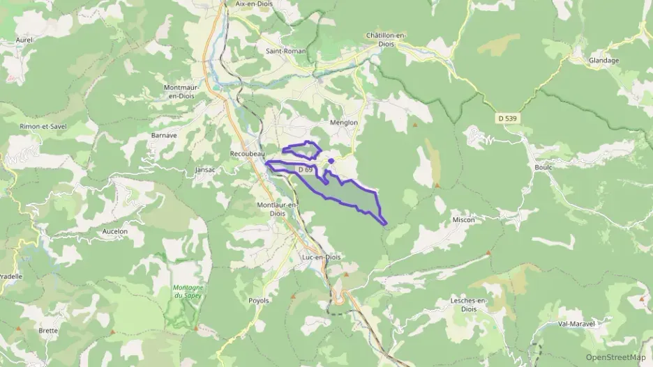 Maison 63 m² trois pièces à vendre à Menglon Maison 63 m² trois pièces à vendre à Menglon