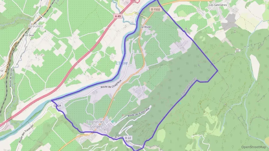 Maison 75 m² quatre pièces à vendre à Cognin-les-Gorges