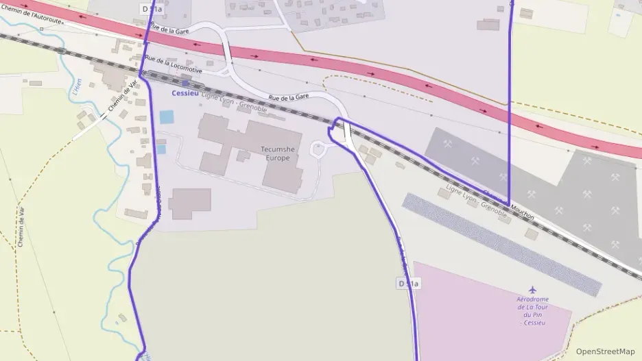 Maison 115 m² six pièces à vendre à Cessieu Maison 115 m² six pièces à vendre à Cessieu