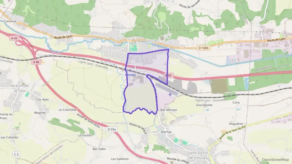 Maison 115 m² six pièces à vendre à Cessieu Maison 115 m² six pièces à vendre à Cessieu