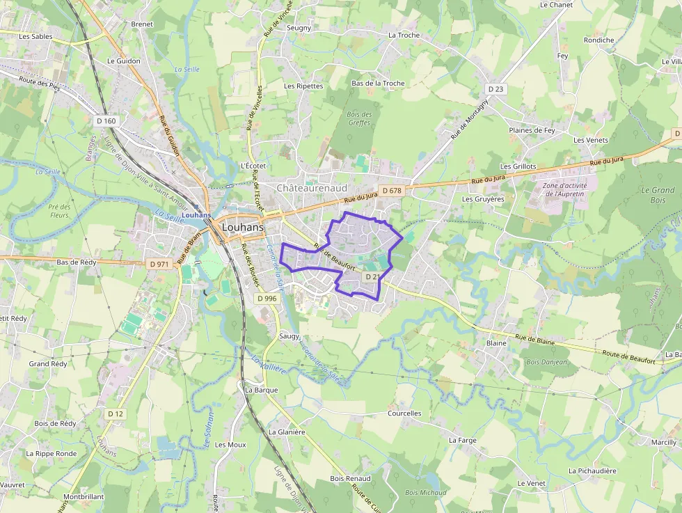 Maison 79 m² quatre pièces à vendre à Louhans