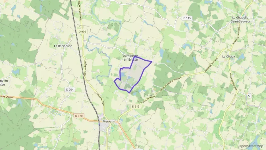 Maison 90 m² trois pièces à vendre à Dampierre-en-Bresse