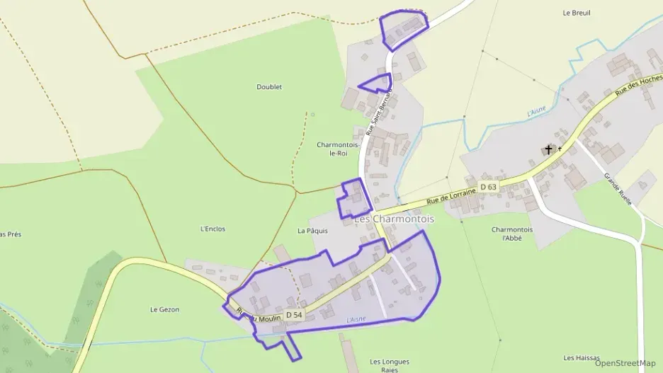 Maison 67 m² trois pièces à vendre à Les Charmontois