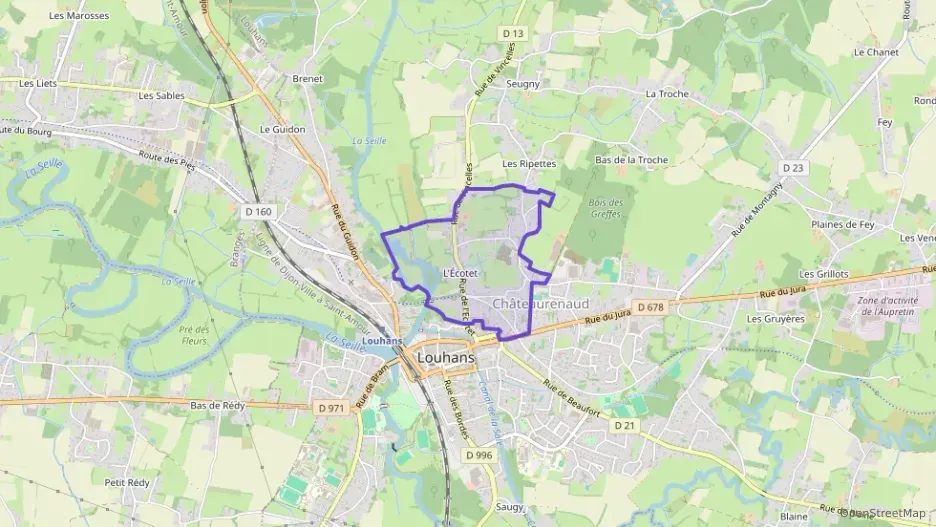 Maison 79 m² trois pièces à vendre à Louhans