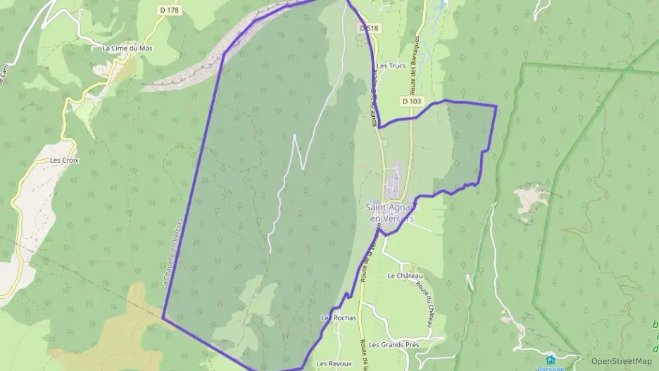 Maison 76 m² quatre pièces à vendre à Saint-Agnan-en-Vercors