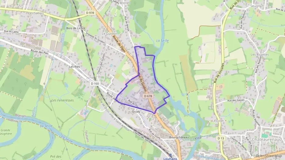 Maison 80 m² quatre pièces à vendre à Louhans
