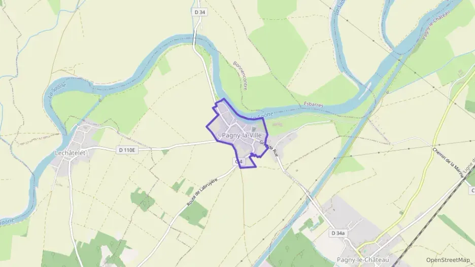 Maison 152 m² cinq pièces à vendre à Pagny-la-Ville Maison 152 m² cinq pièces à vendre à Pagny-la-Ville