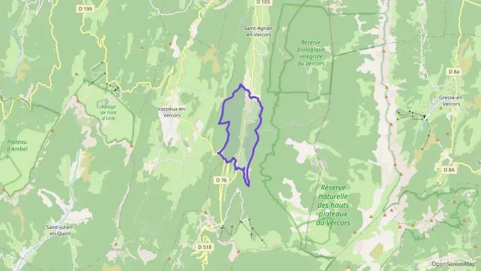 Maison 144 m² six pièces à vendre à Saint-Agnan-en-Vercors