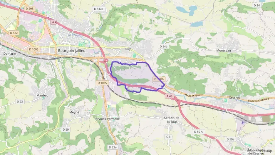 Maison 160 m² cinq pièces à vendre à Ruy-Montceau Maison 160 m² cinq pièces à vendre à Ruy-Montceau